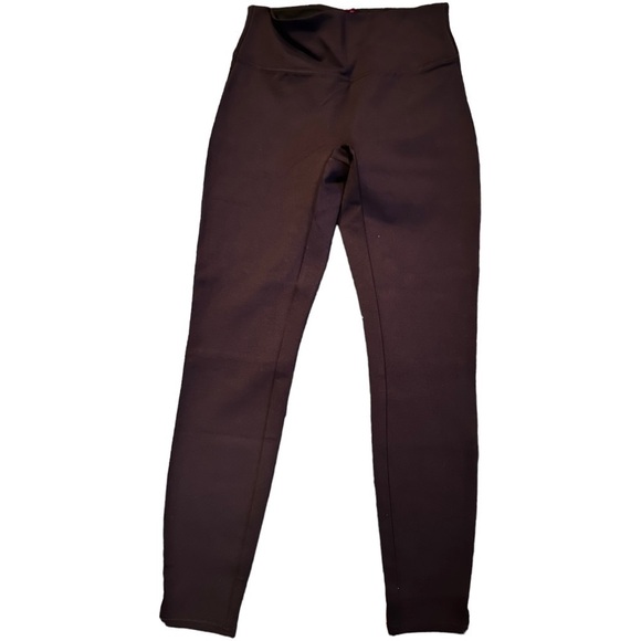 SPANX Ankle Ponte Hem Slit Wine Legging TALL - Picture 1 of 7